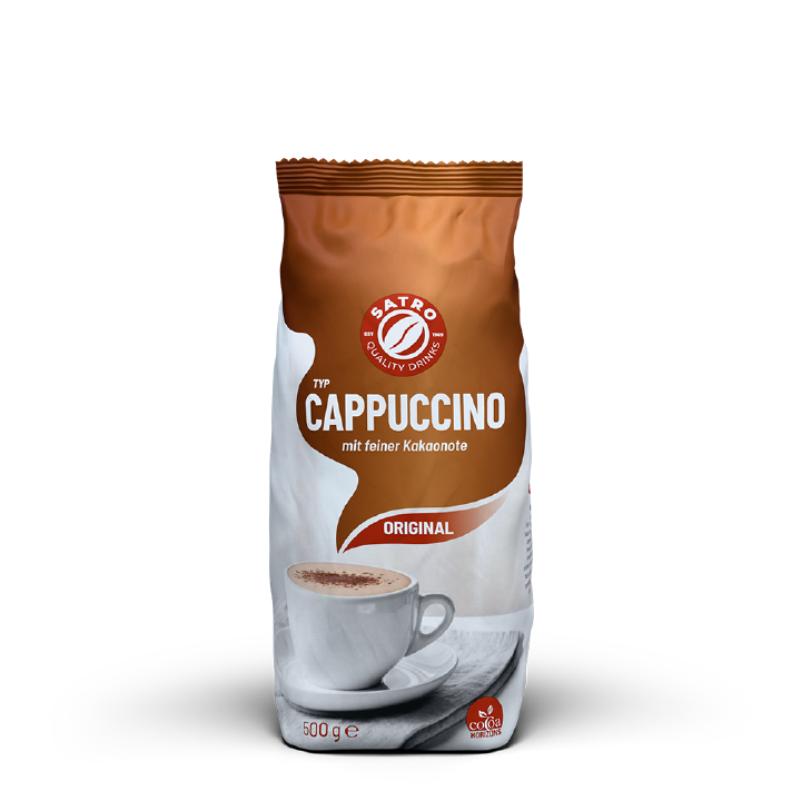 SATRO Cappuccino mit feiner Kakaonote